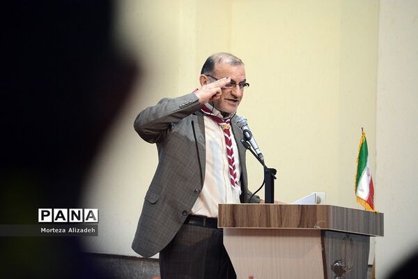 گردهمایی مربیان پیشتاز سازمان دانش‌آموزی خوزستان بمناسبت چلمین سالگردپیروزی انقلاب اسلامی اهواز-2
