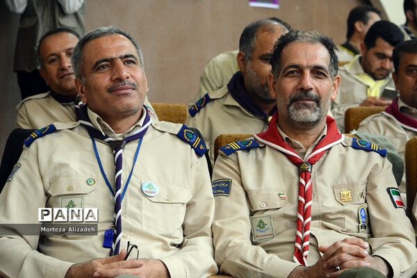 گردهمایی مربیان پیشتاز سازمان دانش‌آموزی خوزستان بمناسبت چلمین سالگردپیروزی انقلاب اسلامی اهواز-1