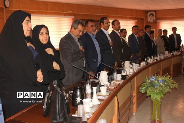 نشست مشترک روسا و معاونان آموزش و پرورش و سازمان دانش‌آموزی استان بوشهر