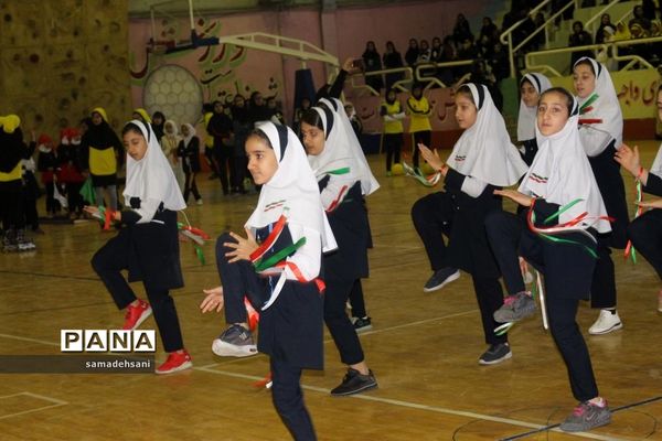 مراسم افتتاحیه المپیاد ورزشی دورن مدرسه‌ای کهگیلویه و بویراحمد