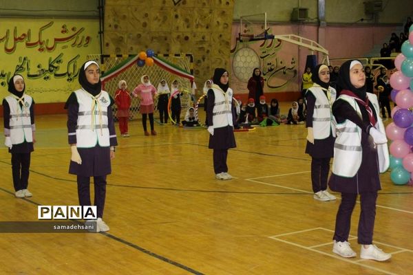مراسم افتتاحیه المپیاد ورزشی دورن مدرسه‌ای کهگیلویه و بویراحمد