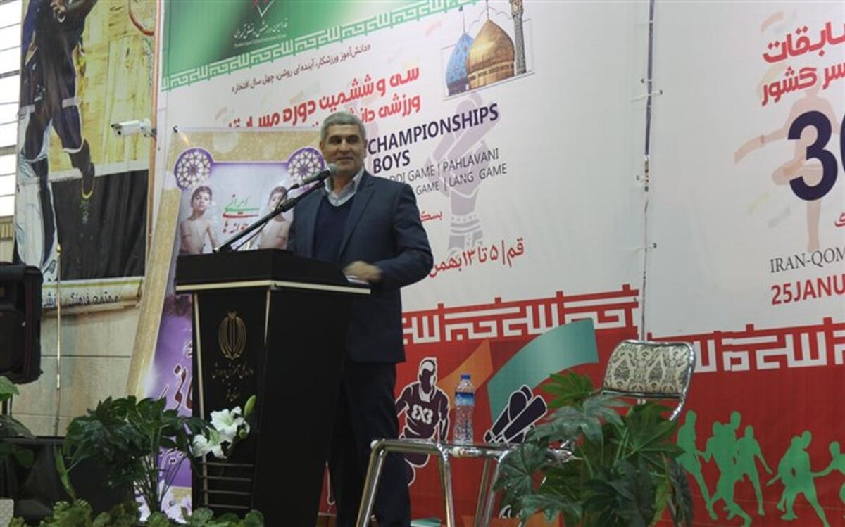 معاون تربیت بدنی آموزش و پرورش: ورزش دانش‌آموزی خزانه ملی استعدادهای کشور است