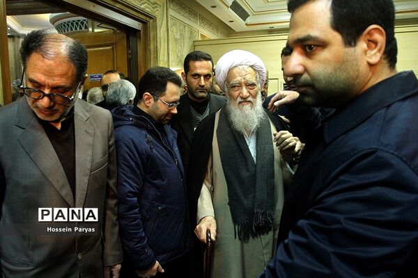 مراسم تشییع پیکر محمد نبی حبیبی، دبیر کل حزب موتلفه اسلامی