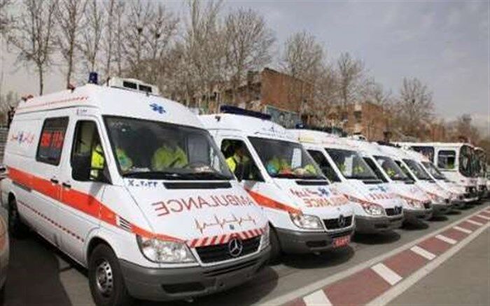 آماده‌باش اورژانس تهران در روز ۱۲ بهمن