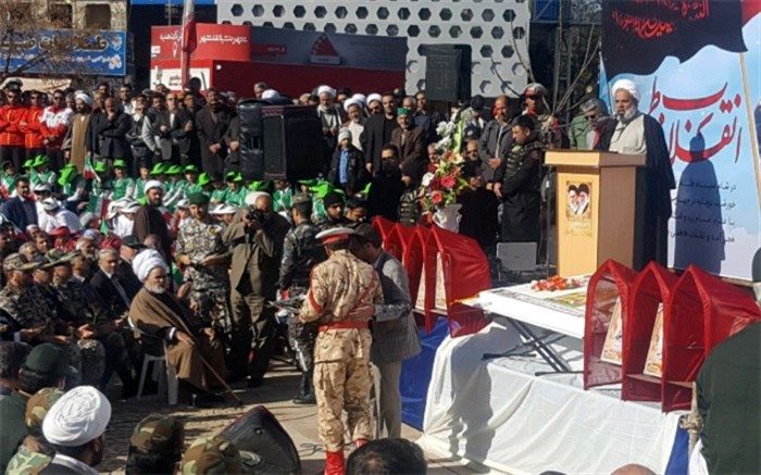 قائم مقام نماینده ولی فقیه در خراسان جنوبی :انقلاب اسلامی سراسر افتخار است