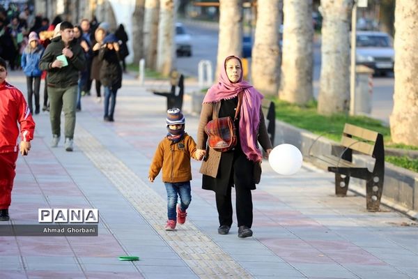 جشن انقلاب و همایش پیاده‌روی خانوادگی در ساری