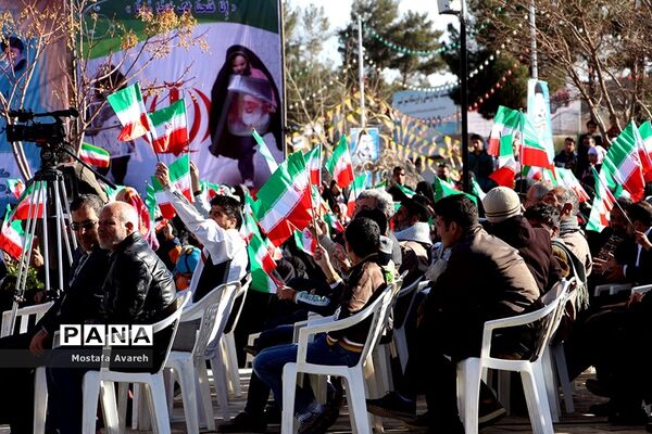 مراسم بزرگداشت سالروز ورود امام در شهرستان بیرجند