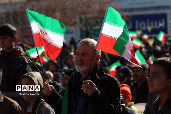 مراسم بزرگداشت سالروز ورود امام در شهرستان بیرجند