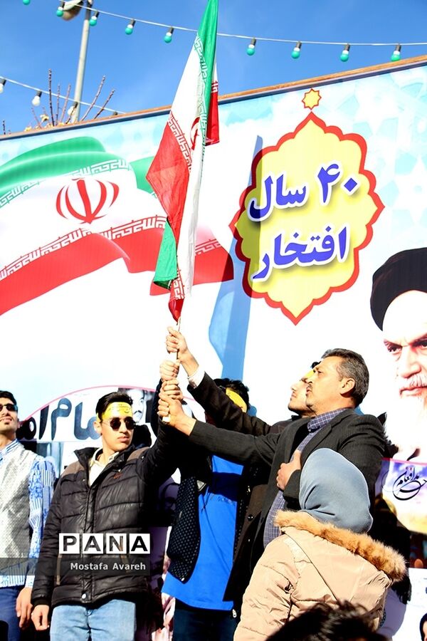 مراسم بزرگداشت سالروز ورود امام در شهرستان بیرجند