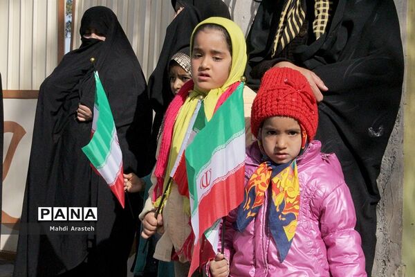 مراسم گلبانگ انقلاب در شهرستان خوسف خراسان جنوبی