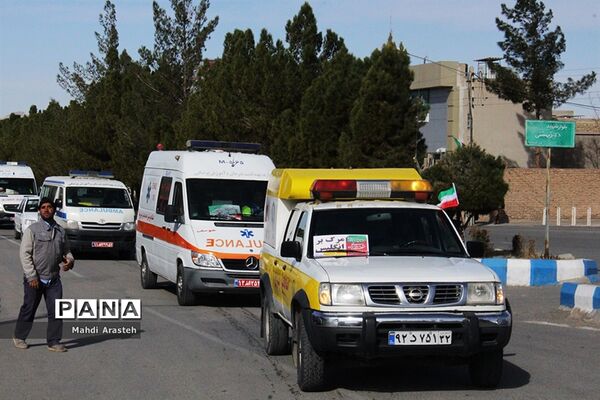 مراسم گلبانگ انقلاب در شهرستان خوسف خراسان جنوبی