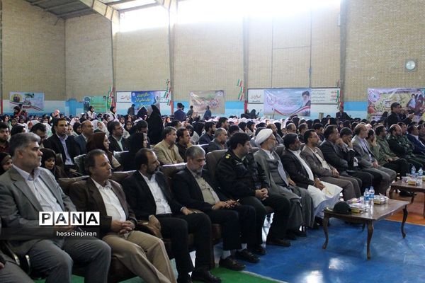 مراسم گلبانگ انقلاب در ناحیه 2 زاهدان