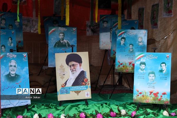 آیین نواختن زنگ انقلاب در مدارس استان فارس