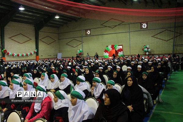 آیین نواختن زنگ انقلاب در مدرسه شهید ساکو مجنونیانس ارومیه