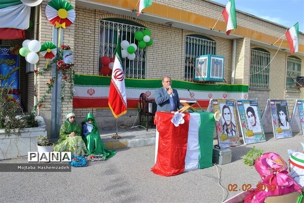 جشن انقلاب در شیب‌کوه استان فارس
