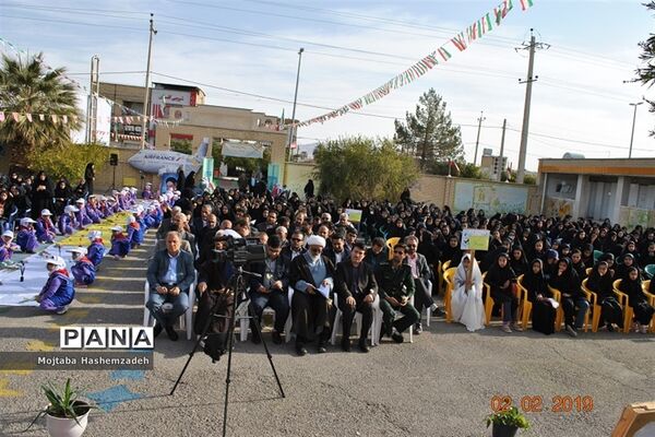 جشن انقلاب در شیب‌کوه استان فارس