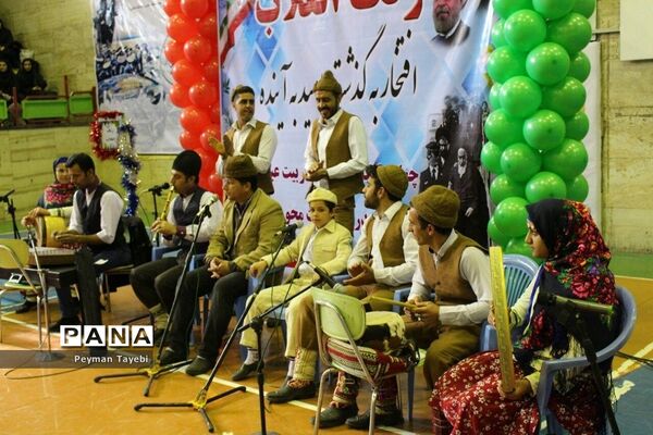 زنگ انقلاب در سالن انقلاب شهرستان سمنان