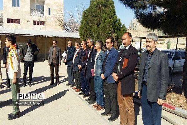 مراسم تحلیف سازمان دانش‌آموزی خراسان شمالی