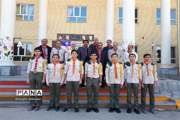 مراسم تحلیف سازمان دانش‌آموزی خراسان شمالی