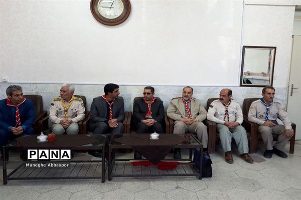 مراسم تحلیف سازمان دانش‌آموزی خراسان شمالی