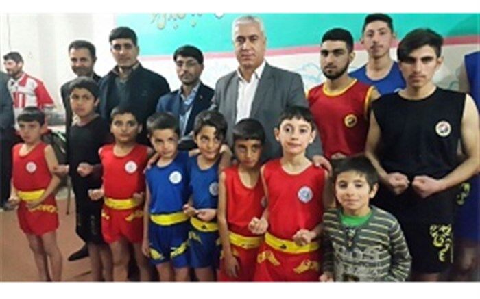 باشگاه ووشو شهید جوزی روستای غلامویس افتتاح شد