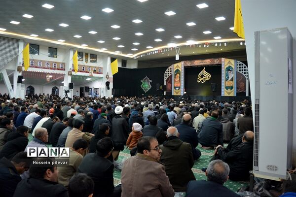 عزاداری دهه فاطمیه در مسجد جماران