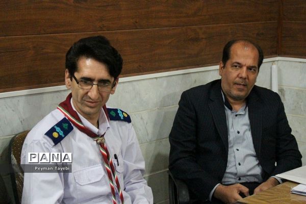 بازدید و ارزیابی مسئولان سازمان دانش‌آموزی مرکز از فعالیت‌های شهرستان سمنان