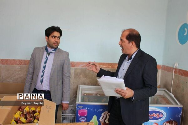 بازدید و ارزیابی مسئولان سازمان دانش‌آموزی مرکز از فعالیت‌های شهرستان سمنان