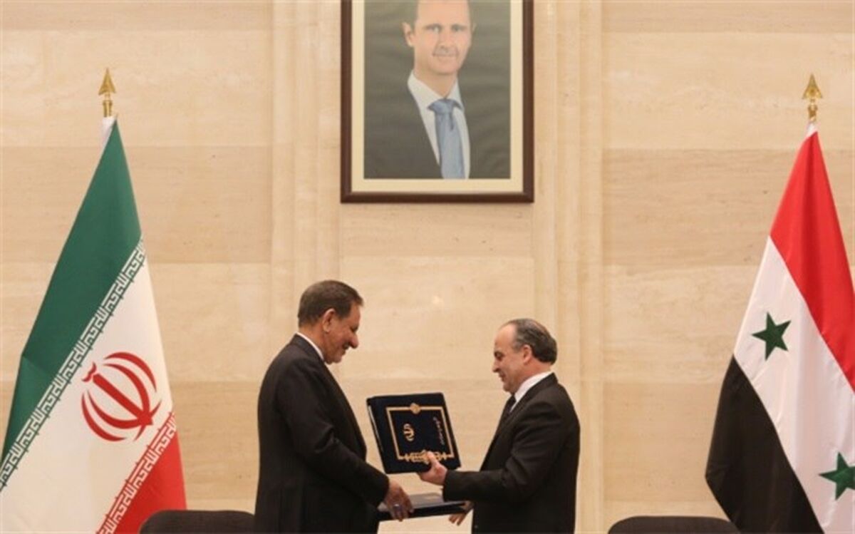 امضای ۱۱ سند همکاری میان ایران و سوریه