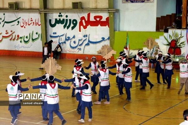 مانور تشکیلاتی پیشتازان سازمان دانش‌آموزی کهگیلویه وبویراحمد