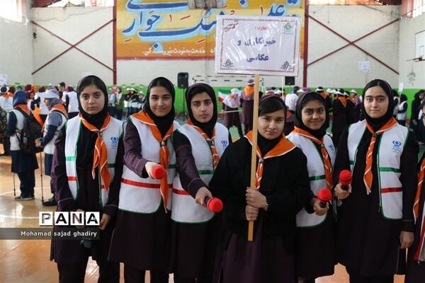 برگزاری مانور تشکیلاتی یاوران انقلاب پایتخت