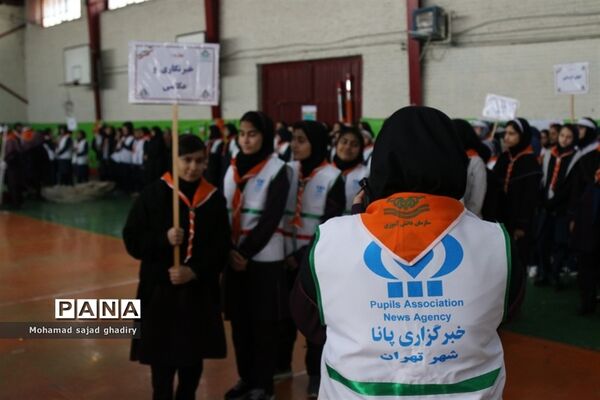 برگزاری مانور تشکیلاتی یاوران انقلاب پایتخت