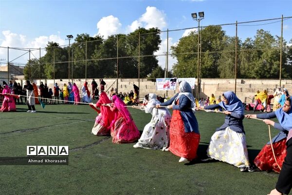 برگزاری مسابقات ورزشی بومی محلی در مدارس شهرستان لالی