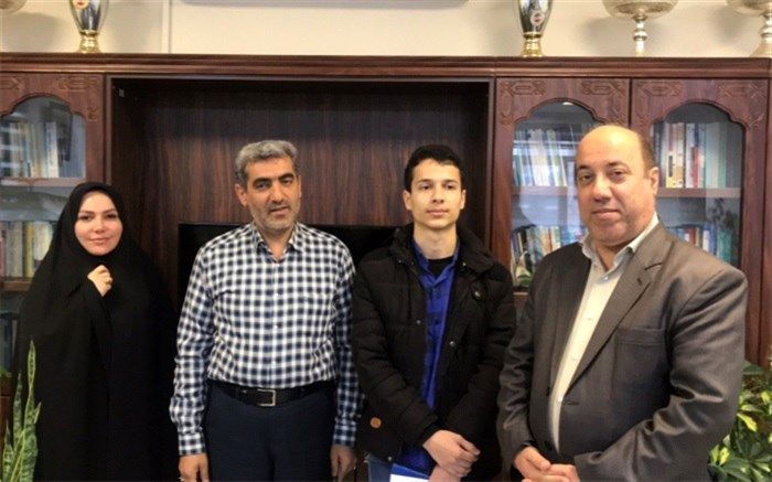 از دانش آموز نخبه البرزی تجلیل شد