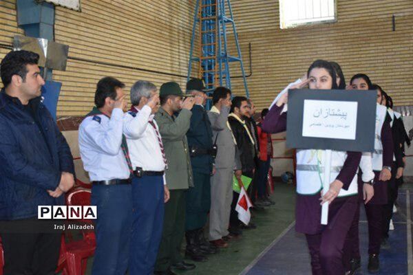 مانور تشکیلاتی یاوران انقلاب در شهرستان دیواندره