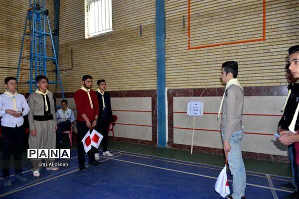 مانور تشکیلاتی یاوران انقلاب در شهرستان دیواندره