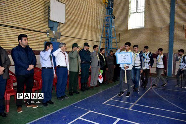 مانور تشکیلاتی یاوران انقلاب در شهرستان دیواندره