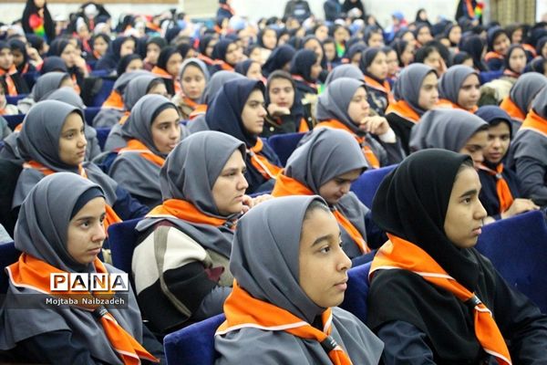 مانور تشکیلاتی پیشتازان خراسان رضوی با عنوان «یاوران انقلاب، رهروان ولایت» - 1