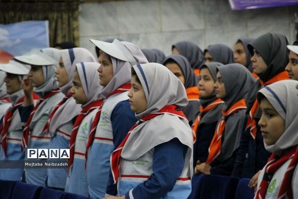 مانور تشکیلاتی پیشتازان خراسان رضوی با عنوان «یاوران انقلاب، رهروان ولایت» - 1