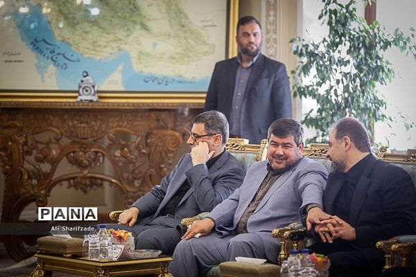 دیدار وزیر امورخارجه سوریه با علی لاریجانی