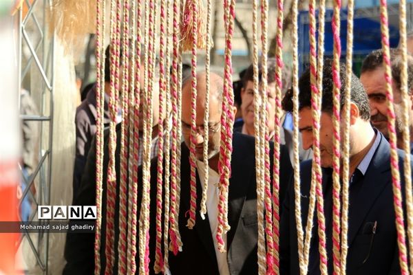 بازدید از نمایشگاه دست‌آورد‌های دانش‌آموزان منطقه 12 آموزش و پرورش شهر تهران