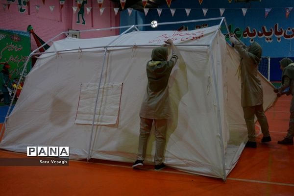 برگزاری مانور یاوران انقلاب در شهریار