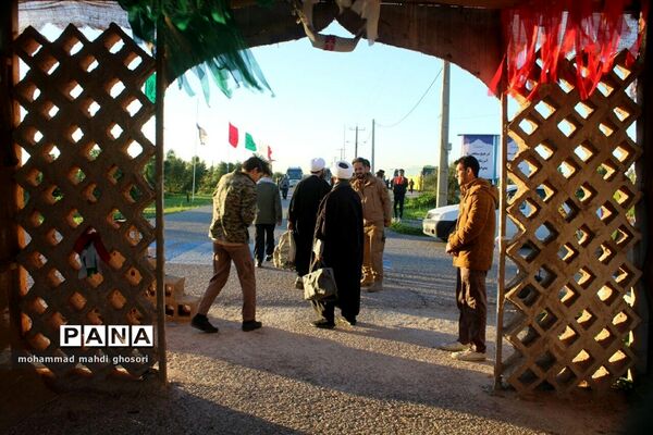 حضور دانش‌آموزان قمی در اردوی راهیان نور