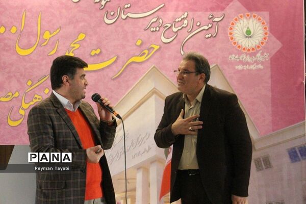 افتتاح دبیرستان خیرساز بنیاد فرهنگی مصلی‌نژاد در سمنان-1