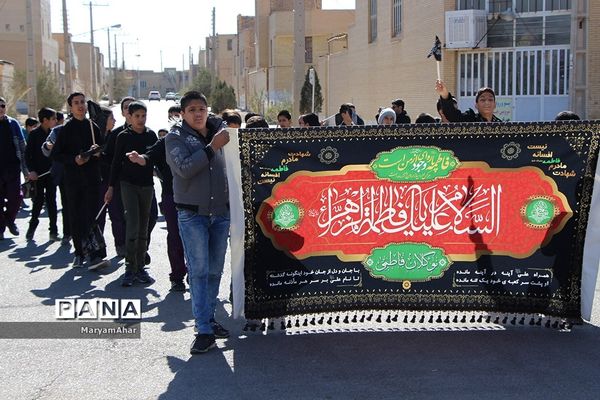 برگزاری مراسم عزاداری نوگلان فاطمی