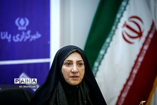 حضور زهرا نژادبهرام عضو شورای شهر تهران در خبرگزاری پانا