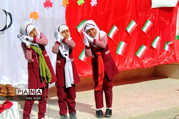 آیین گرامیداشت چهلمین سالگرد پیروزی انقلاب در گله‌دار