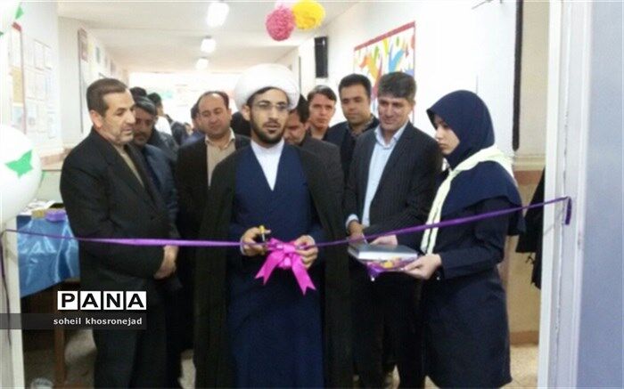 نمایشگاه دستاوردهای دانش‌آموزی مدارس شهرستان نظرآباد افتتاح شد