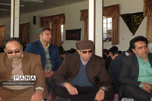 برگزاری مراسم عزاداری هنرجویان هنرستان خلیج فارس به‌مناسبت شهادت حضرت زهرا (س)