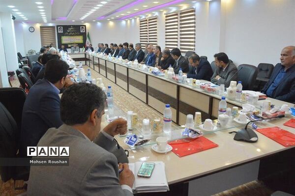 آیین تکریم و معارفه روسای اداره حراست آموزش و پرورش استان بوشهر
